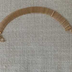 NWT. Gold mesh choker. Very light.